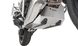 Osłona pod silnik motocykla Touratech, model efecta 95, chroniąca przed uderzeniami.