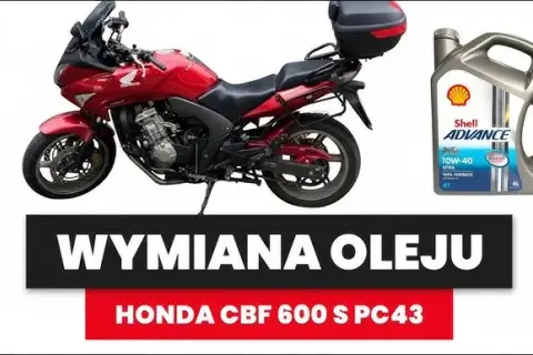 Ile oleju potrzebuje Honda CBF 600? Sprawdź, aby uniknąć błędów