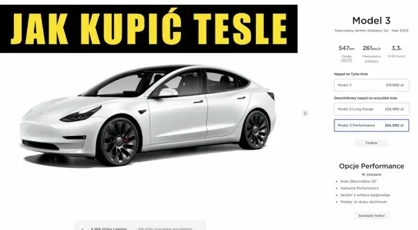 Jak kupić Teslę - uniknij pułapek i oszczędź na zakupie