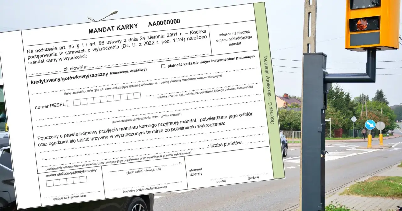 Mandat karny i fotoradar. Zastanawiasz się, po jakim czasie przychodzi mandat z fotoradaru? Dokument ten jest dowodem wykroczenia.