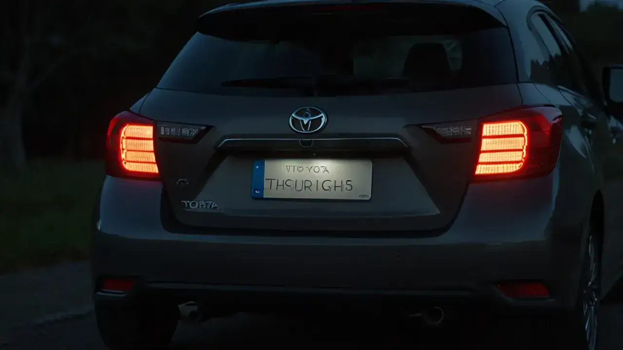 Zdjęcie Jak włączyć światła przeciwmgielne tylne w Toyota Yaris - proste kroki